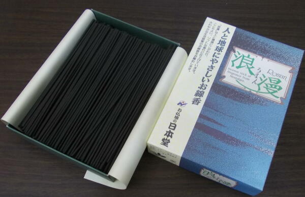 日本堂オリジナル線香 浪漫 大バラ