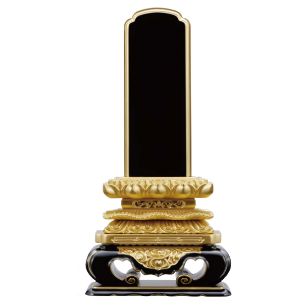 上塗り位牌「上等猫丸 上塗」