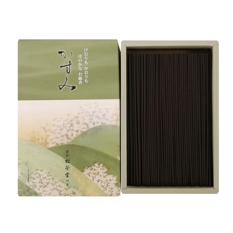 煙も香りもほのかなお線香 かすみ 大バラ