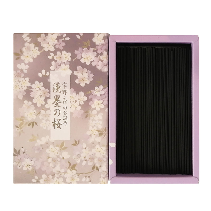 宇野千代のお線香 淡墨 ( うすずみ ) の桜 大バラ