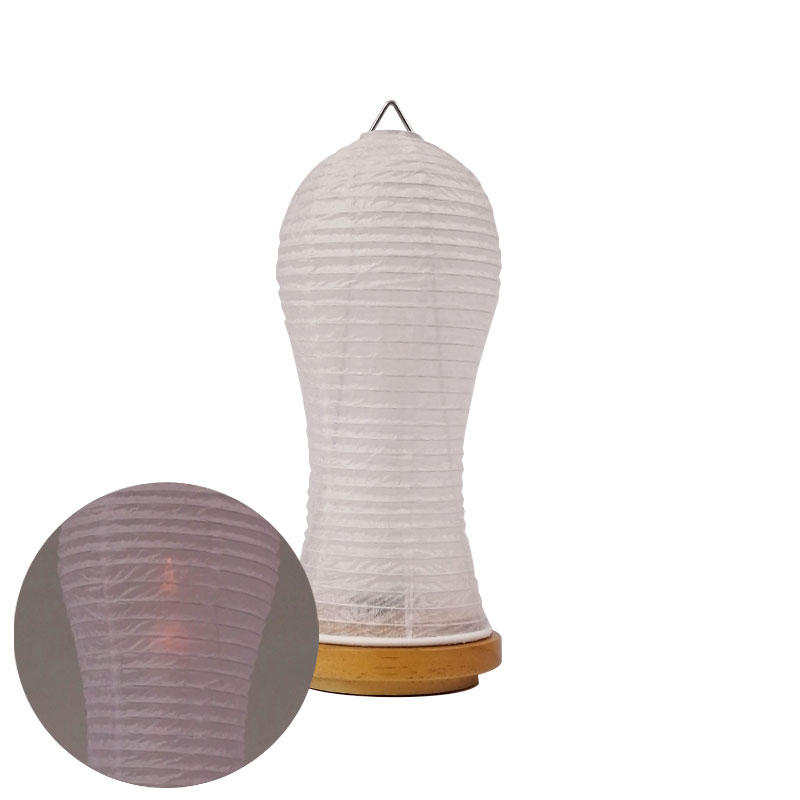 「新型 白紋天」新盆 盆提灯 盆ちょうちん