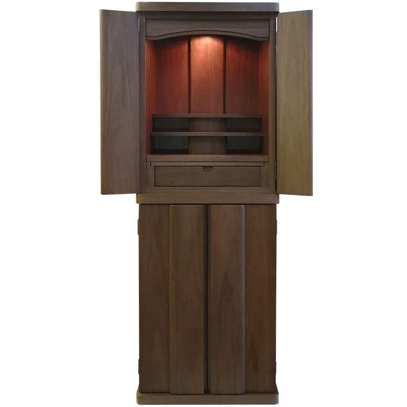 12/31まで特価：「「スイッチ ダーク色」40号 モダン仏壇